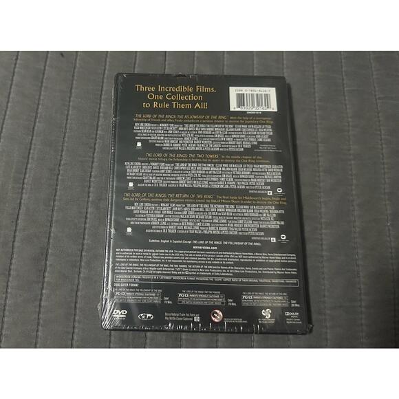 The Lord Of The Rings : 3 - Film Collection, DVD Movie New Factory Sealed - Picture 2 of 4